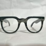 Handcrafted horn eyeglass frame, lightweight, durable, stylish, comfortable fit, unique natural texture, perfect for daily wear, fashion, and prescription lenses.