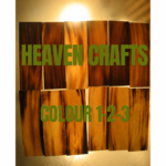 Heaven Crafts Natural Horn Veneer plates (Colour 1-2-3)