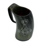 Textured Viking Horn Mug - Image 3