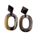 Buffalo Horn Earrings,