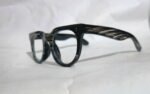 Black Buffalo Horn Designer Eyeglass Frame