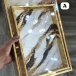 resin wooden tray