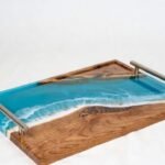resin wooden tray